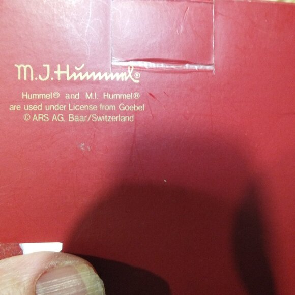 Bell 'Spring Basket' Reutter Porzellan M.J. Hummel Goebel Germany - Picture 3 of 6